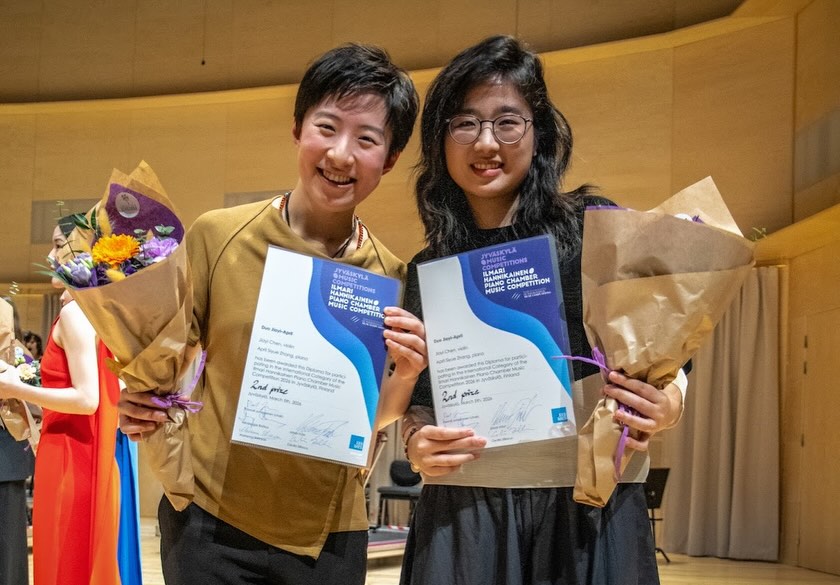 Duo Jiayi–April at the Ilmari Hannikainen Competition