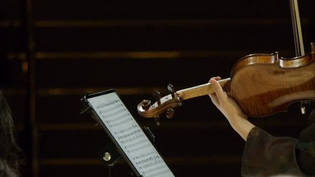 A Mendelssohn performance moment by Duo Jiayi–April