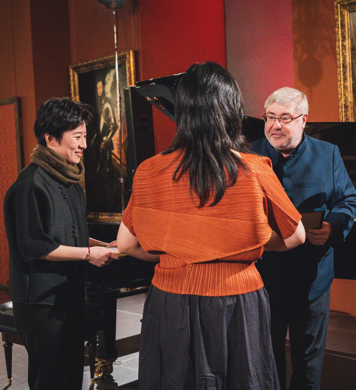 A moment from the Stasys Vainiūnas Competition